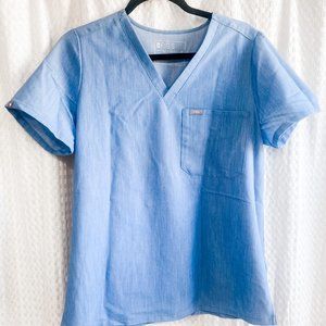 Figs Catarina One Pocket Scrub Top-Size M